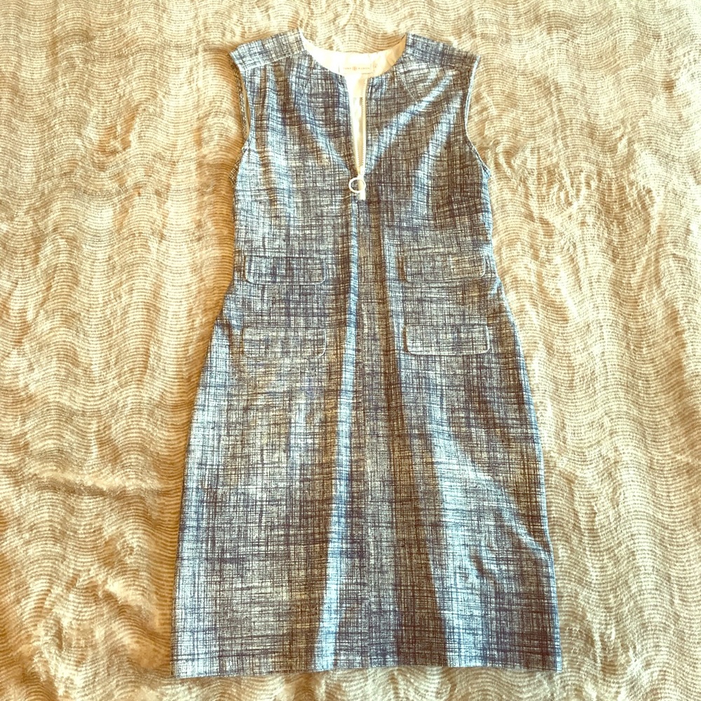 Tory Burch Dress - blue and white